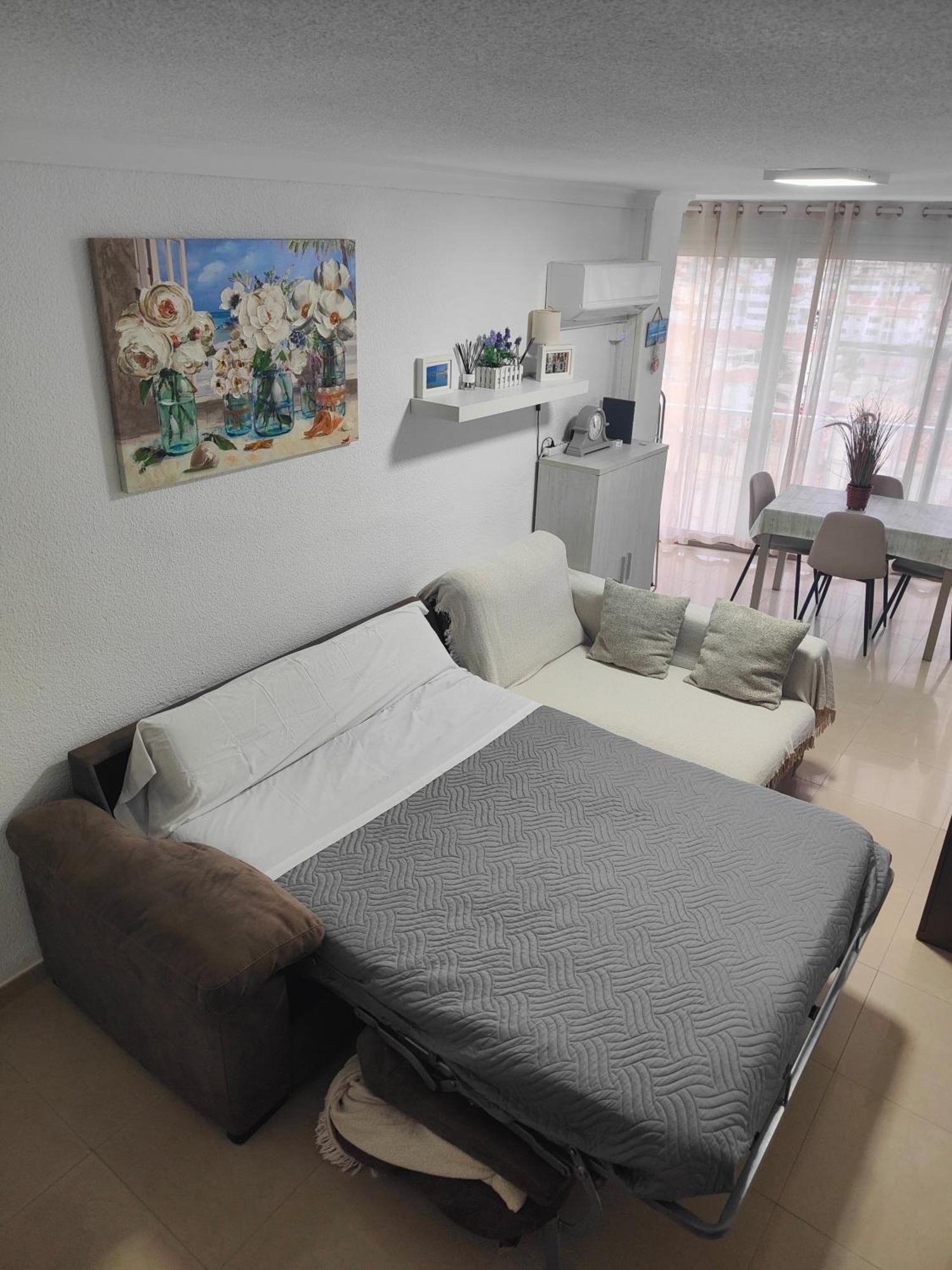 Apartamento En Benalmadena, Primera Linea De Playa Buitenkant foto