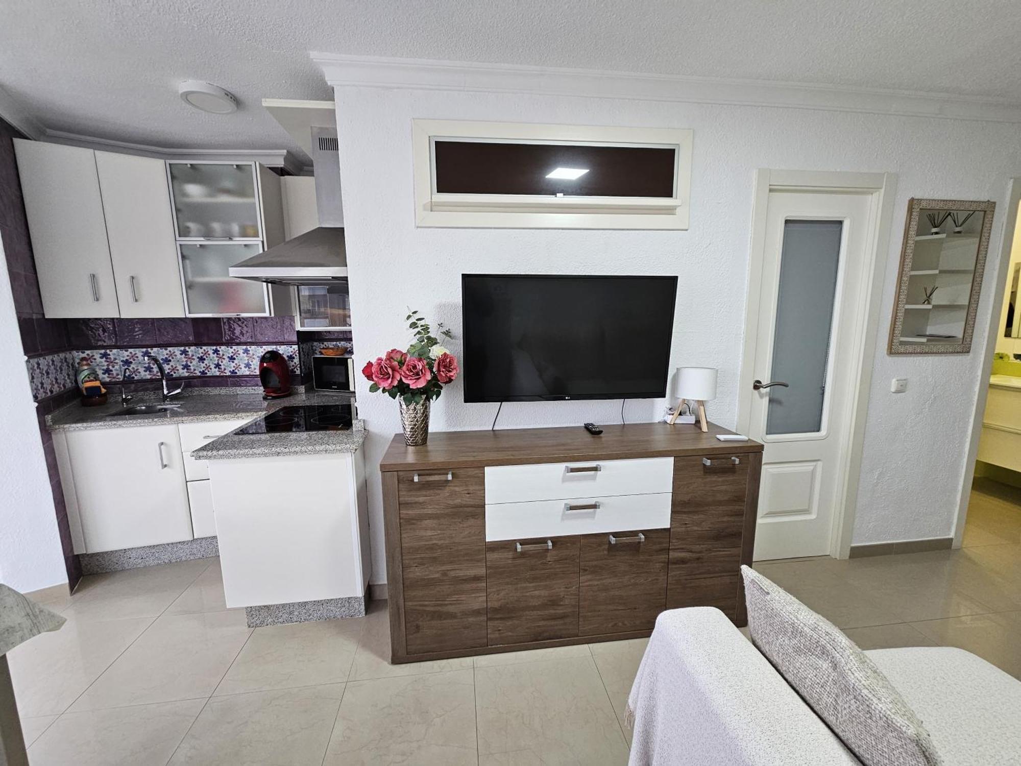 Apartamento En Benalmadena, Primera Linea De Playa Buitenkant foto